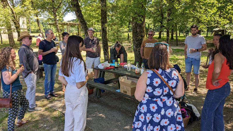 Pause dej Château de Landebaudière